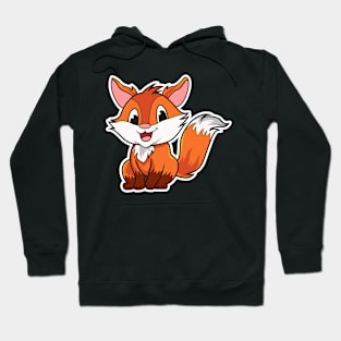 Fox Cartoon Hoodie